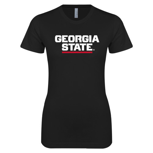 Georgia State Next Level Womens Black Boyfriend T