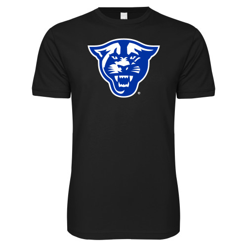 Georgia State Next Level Black SoftStyle T Shi