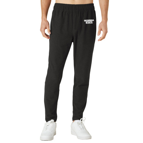  Beyond Yoga Mens Darkest Night Spacedye Take it Easy Pant  - Stacked Logo