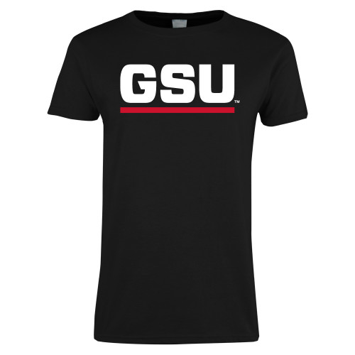 Georgia State Womens Black Short Sleeve T