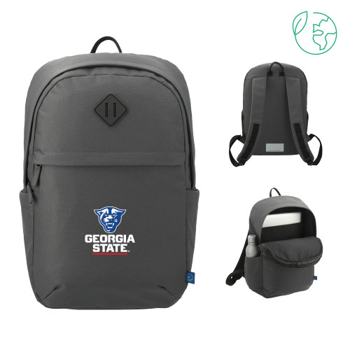 Georgia State Repreve Charcoal Ocean Commuter Computer Backpack