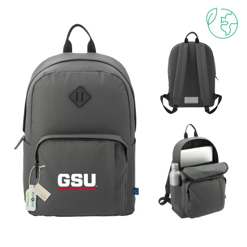 Georgia State Repreve Ocean Charcoal Everyday Computer Backpack