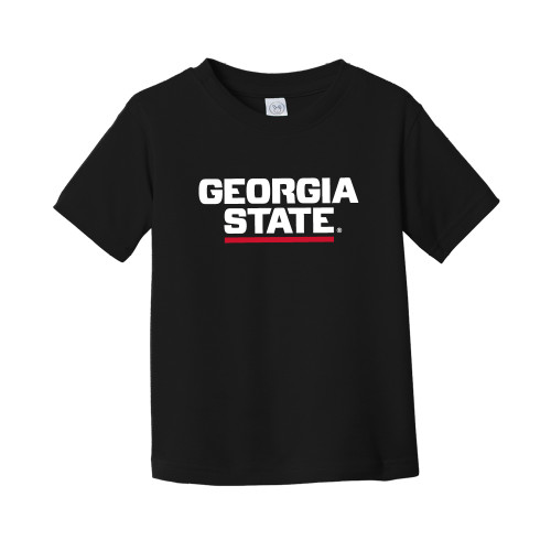 Georgia State Toddler Black T Shi