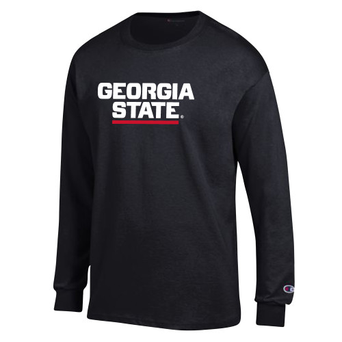 Georgia State Champion Black Long Sleeve T Shi