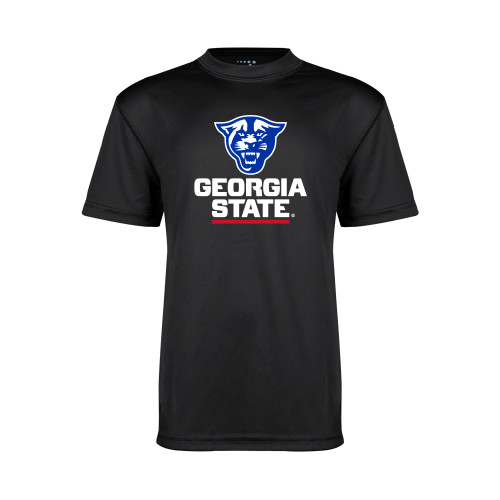 Georgia State Youth Performance Black Tee