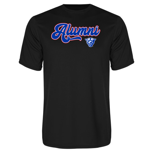  Black Performance Tee - GSU Alumni Script