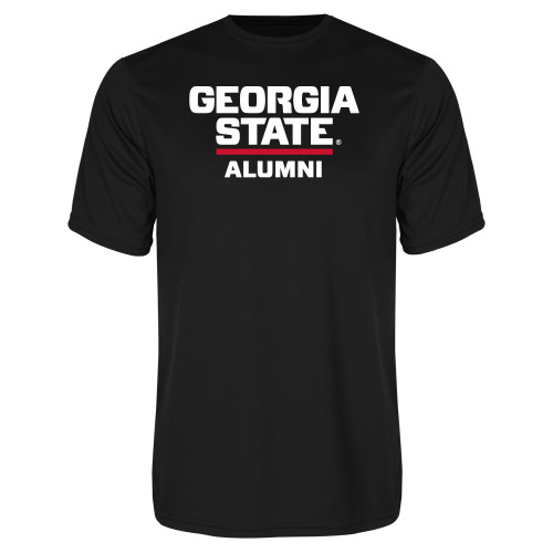  Black Performance Tee - GSU Alumni