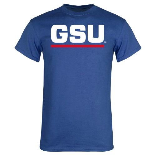  Royal T Shirt - GSU Logo