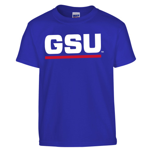  Youth Royal T Shirt - GSU Logo