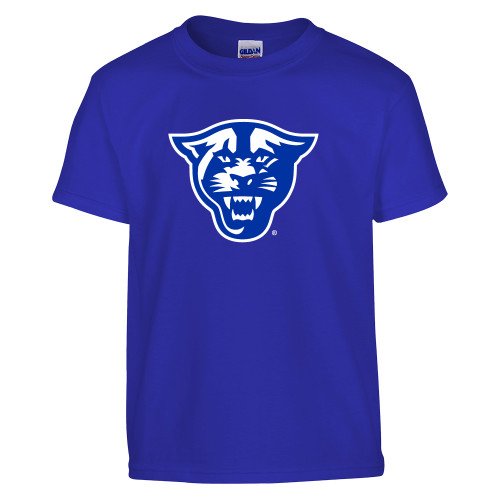  Youth Royal T Shirt - Panther Head