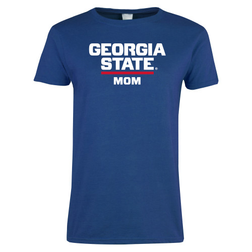  Womens Royal Short Sleeve Tee - GSU Mom