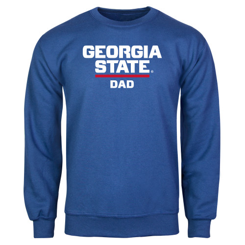  Royal Fleece Crew - GSU Dad