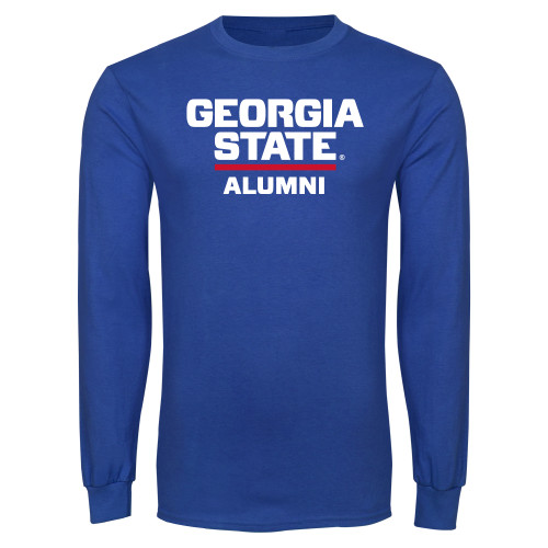  Royal Long Sleeve T Shirt - GSU Alumni