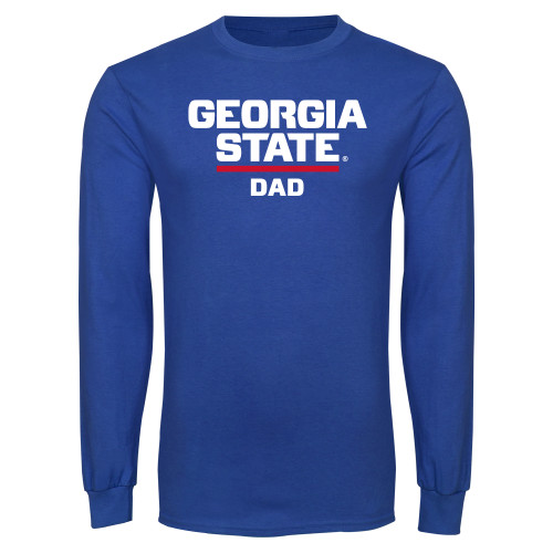  Royal Long Sleeve T Shirt - GSU Dad