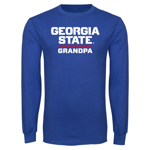  Royal Long Sleeve T Shirt - GSU Grandpa