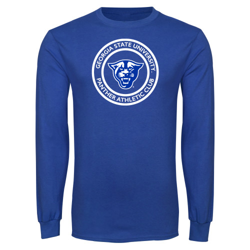  Royal Long Sleeve T Shirt - Panther Athletic Club