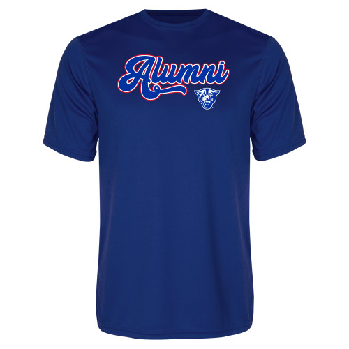  Royal Performance Tee - GSU Alumni Script