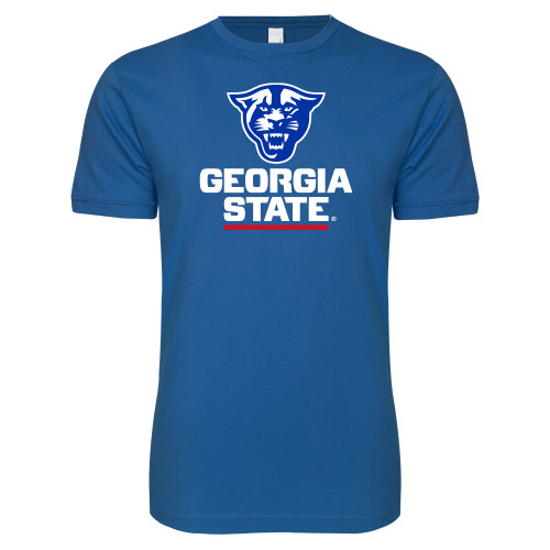 Georgia State Next Level Royal SoftStyle T Shi