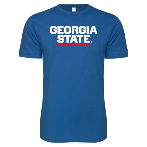 Georgia State Next Level Royal SoftStyle T Shi