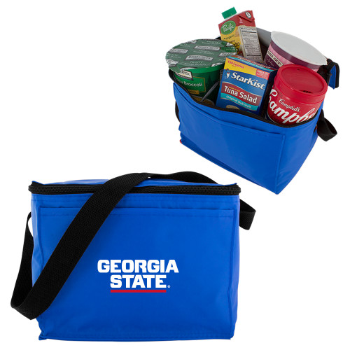 Georgia State Six Pack Royal Cooler