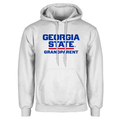  White Fleece Hoodie - GSU Grandparent