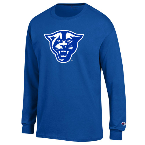  Champion Royal Long Sleeve T Shirt - Panther Head