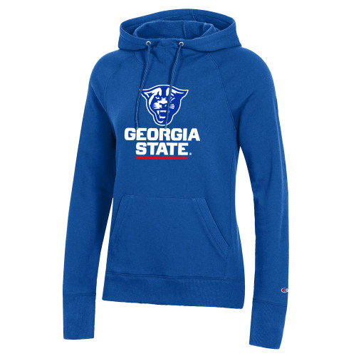 Georgia State Champion Womens Royal Pull Over Hood