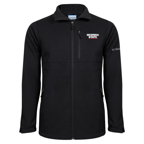 Georgia State Columbia Black Ascender Softshell Jack