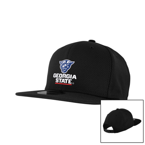 Georgia State New Era Black Diamond Era 9Fifty Snapback Hat