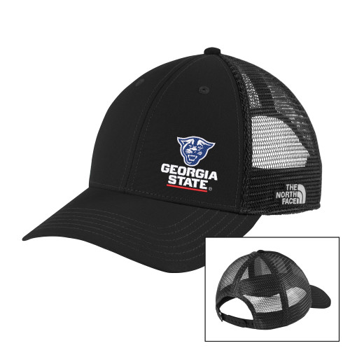 Georgia State The North Face Black/Black Ultimate Trucker Hat