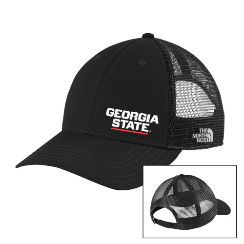 Georgia State The North Face Black/Black Ultimate Trucker Hat