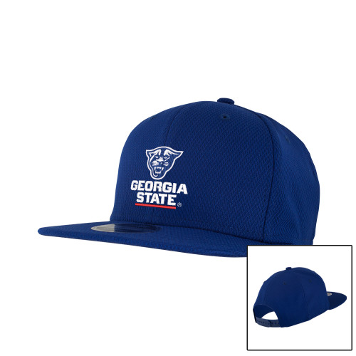 Georgia State New Era Royal Diamond Era 9Fifty Snapback Hat