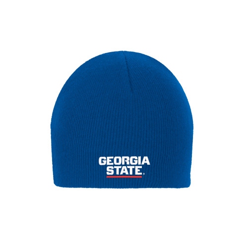 Georgia State Royal Knit Beanie