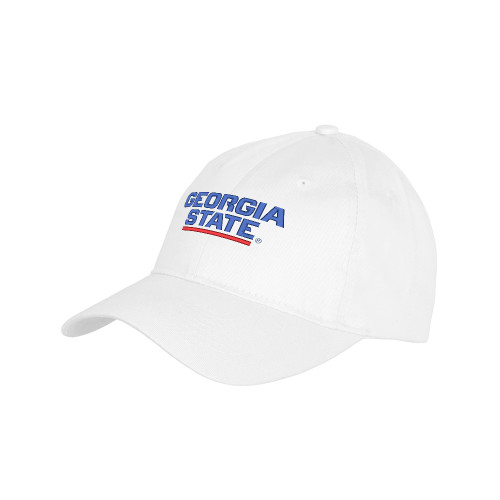 Georgia State Youth White Pro Style Hat