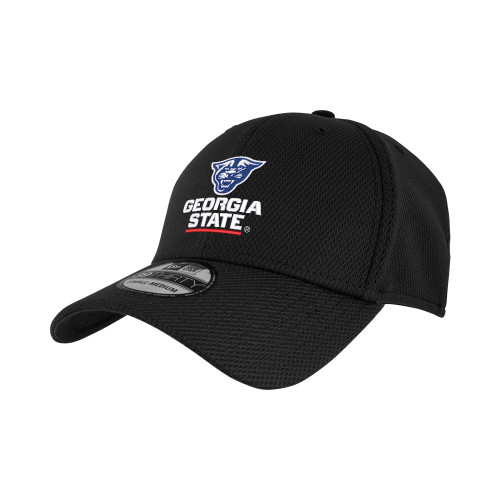 Georgia State New Era Black Diamond Era 39Thirty Stretch Fit Hat