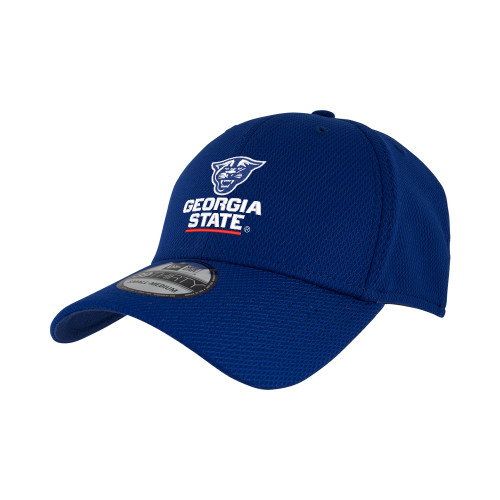 Georgia State New Era Royal Diamond Era 39Thirty Stretch Fit Hat