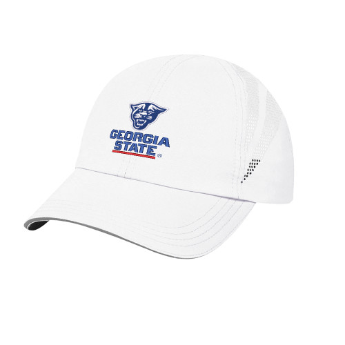 Georgia State Womens White Performance Cap