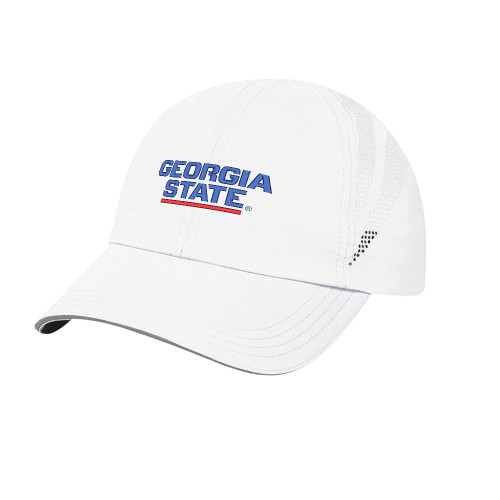 Georgia State Womens White Performance Cap