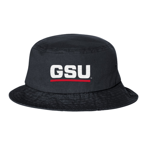  Sportsman Black Bucket Hat - GSU Logo