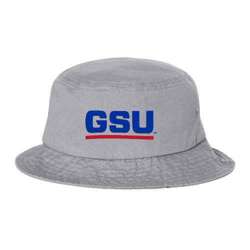  Sportsman Grey Bucket Hat - GSU Logo