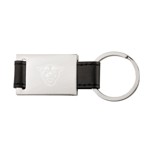 Georgia State Black Leather Key Holder