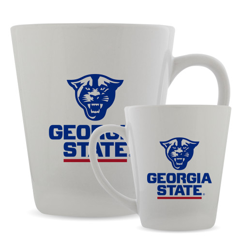 Georgia State Full Color Latte Mug 12oz