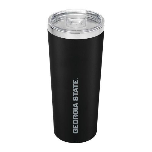 Georgia State Thor Vacuum Insulated Black Tumbler 22oz