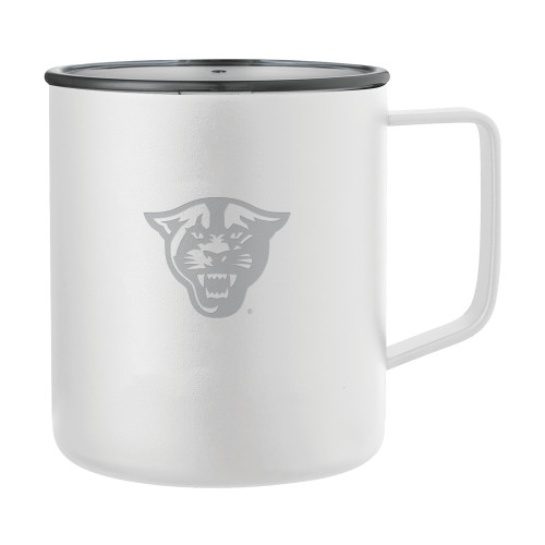 Georgia State Rover Camp Vacuum Insulated White Mug 14oz