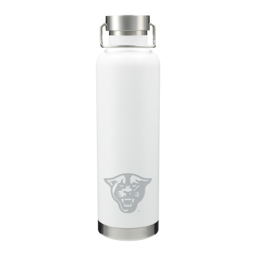 Georgia State Thor Copper Vacuum Insulated White Bottle 32oz