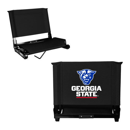 Georgia State Stadium Chair Black