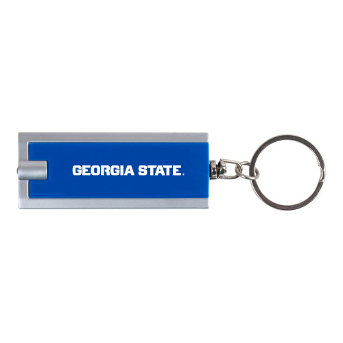 Georgia State Turbo Royal Flashlight Key Holder