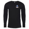 Thumbnail image for  Next Level Black Cotton Long Sleeve Tee