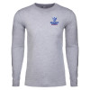 Thumbnail image for  Next Level Heather Grey Cotton Long Sleeve Tee