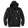 Thumbnail image for  Carhartt Black Rain Defender Paxton Hooded Zip Sweatshirt